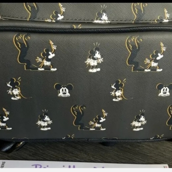 Loungefly Disney Mickey Mouse Mini Backpack Spooked Spooky DISNEY PARK BAG NWT - Picture 7 of 7